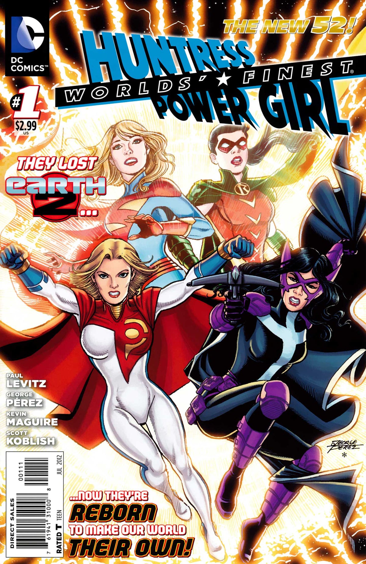 DC Comics COMIC BOOK Worlds' Finest #1 - CVR A (VF/NM)