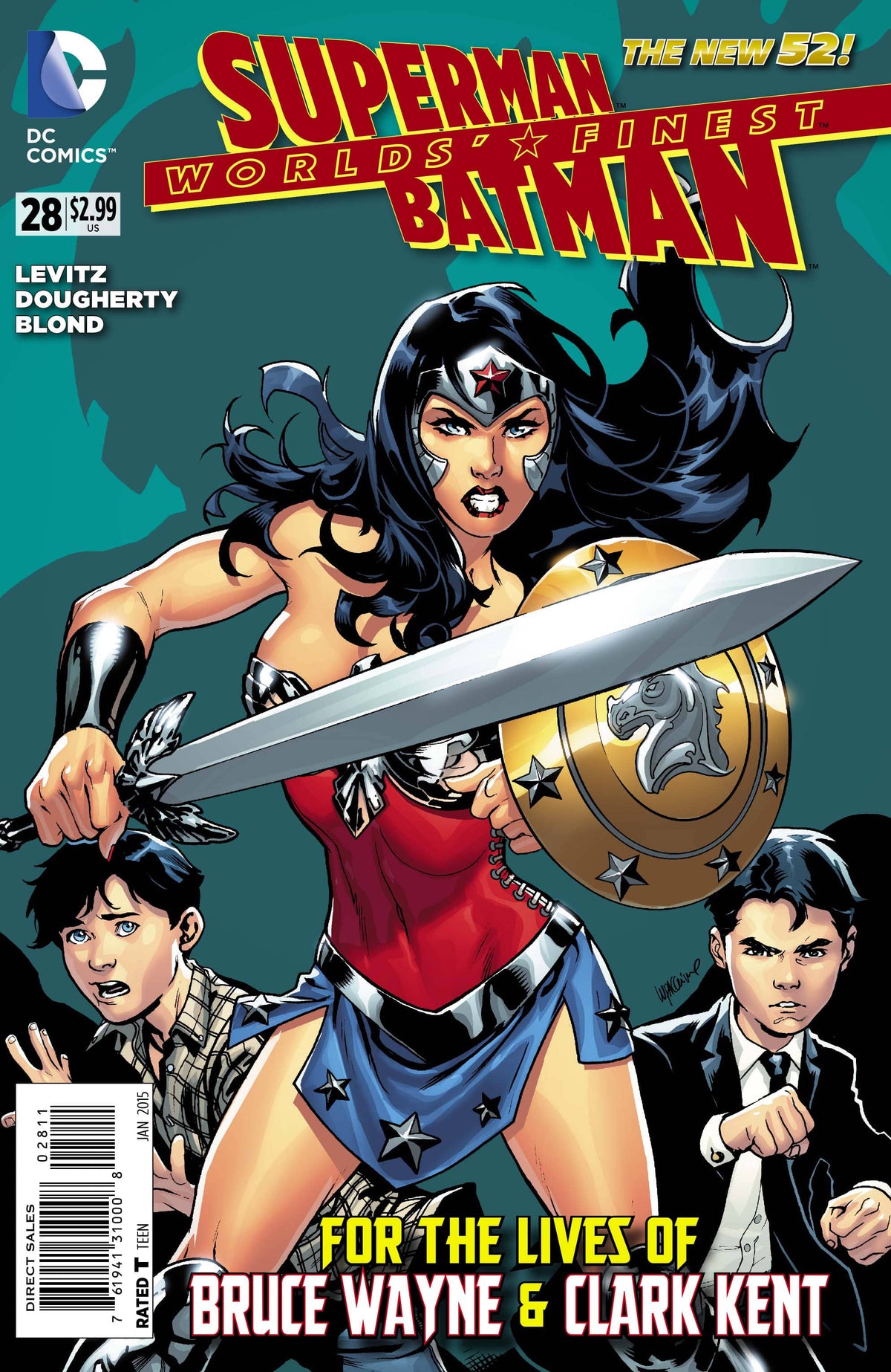 DC Comics COMIC BOOK Worlds' Finest #28 - CVR A (VF/NM)