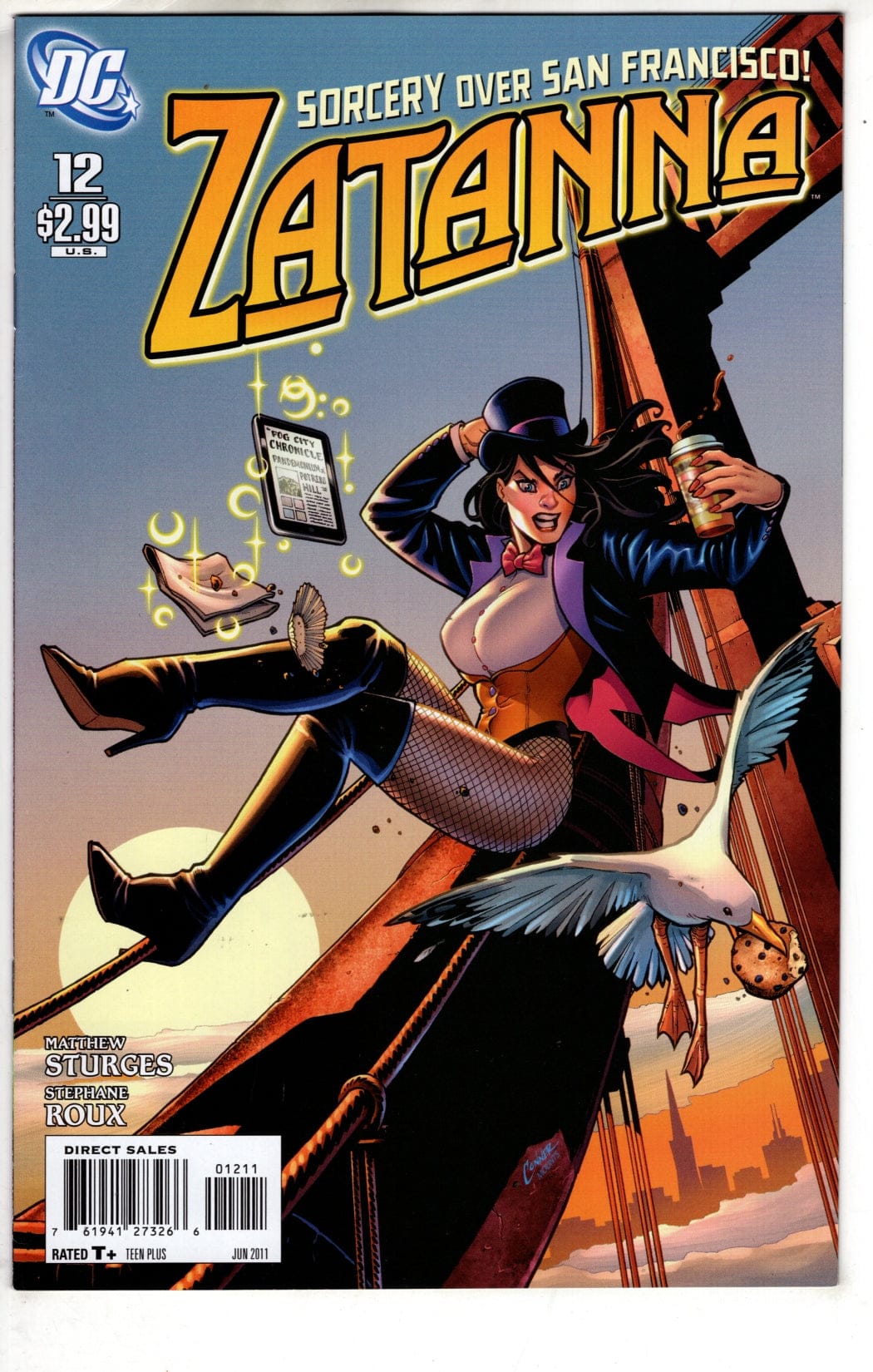 DC COMICS COMIC BOOK ZATANNA #12 (VF/NM)