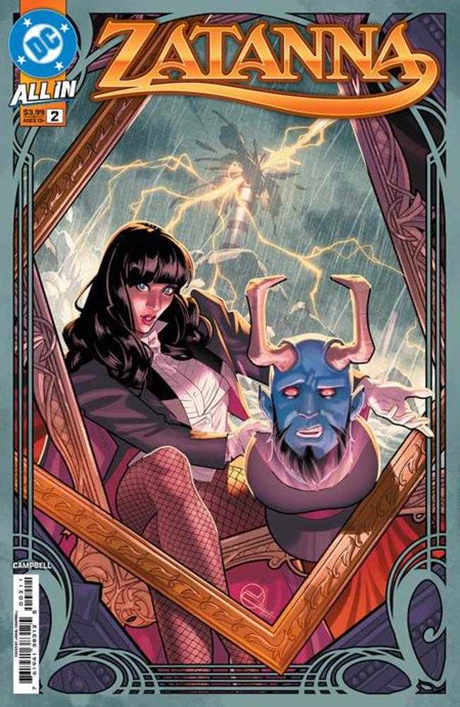 DC Comics COMIC BOOK Zatanna #2 (Of 6) Cover A Jamal Campbell
