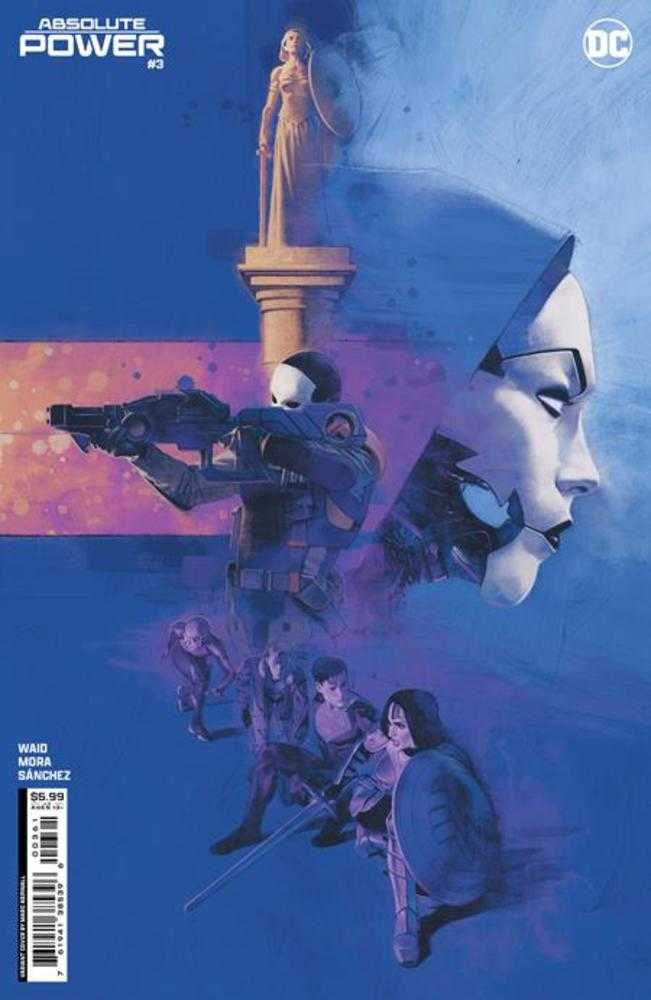 DC Comics COMIC BOOKS Absolute Power #3 (Of 4) Cover F Marc Aspinall Card Stock Variant