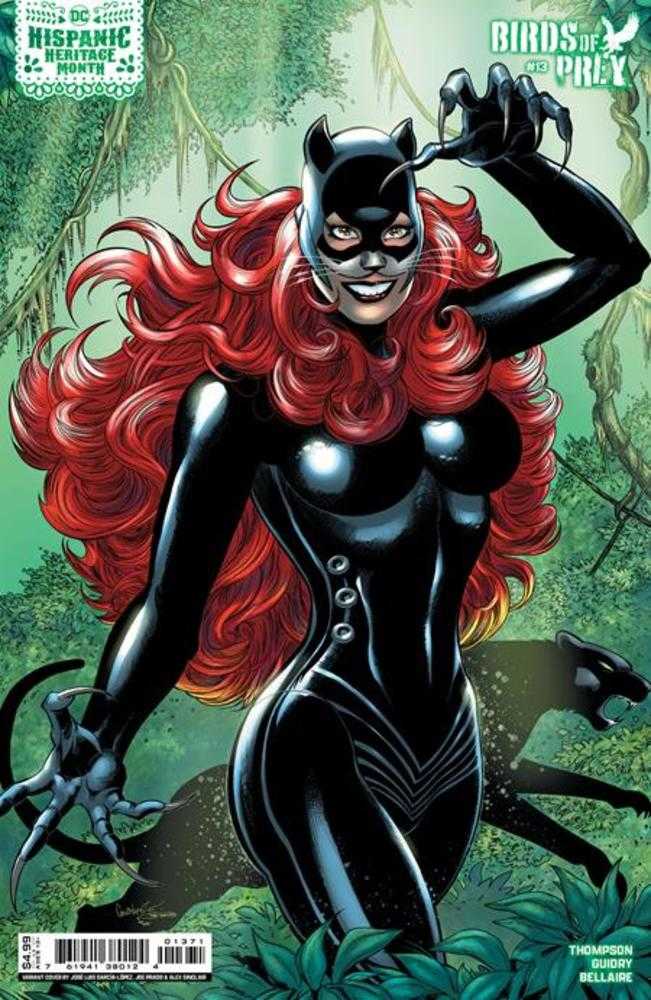 DC Comics COMIC BOOKS Birds Of Prey #13 Cover E Jose Luis Garcia-Lopez & Joe Prado Hispanic Heritage Month Card Stock Variant