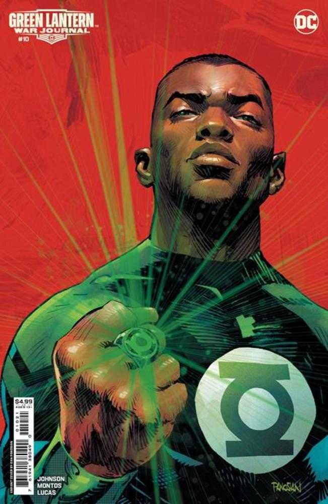 DC Comics COMIC BOOKS Green Lantern War Journal #10 Cover B Dan Panosian Card Stock Variant