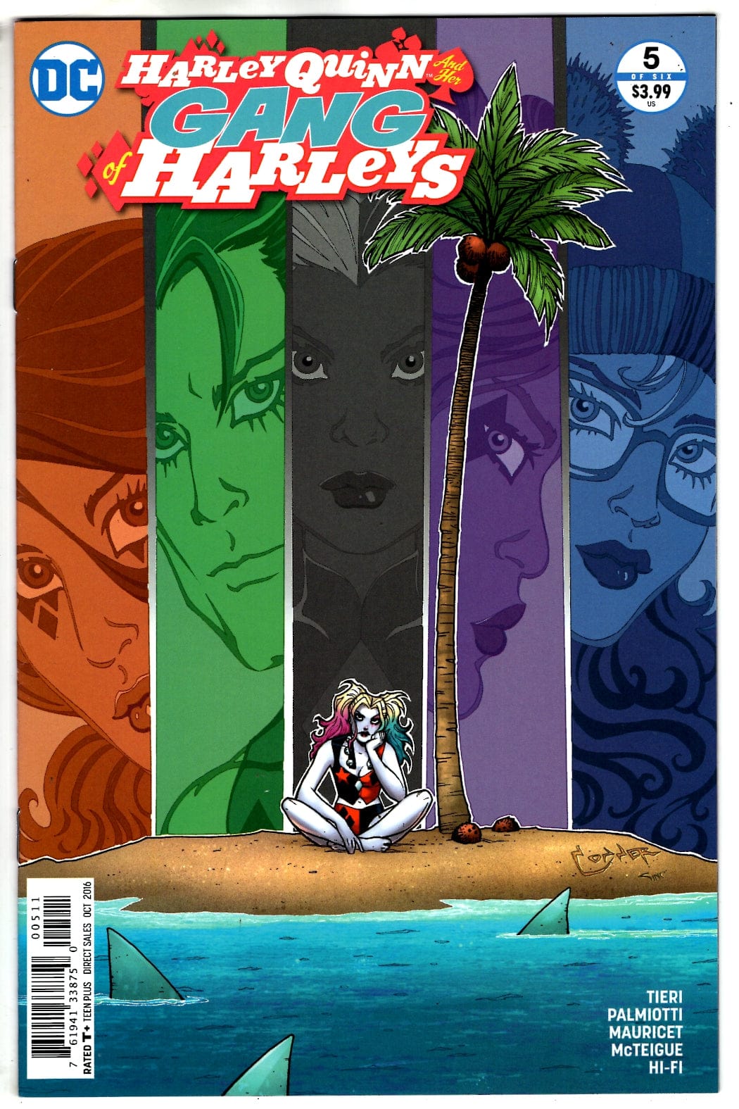 DC COMICS COMIC BOOKS HARLEY QUINN AND HER GANG OF HARLEYS #5 [VF/NM]