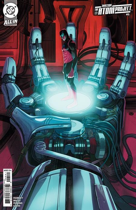 DC Comics COMIC BOOKS JUSTICE LEAGUE THE ATOM PROJECT #5 (OF 6) CVR E INC 1:25 NIMIT MALAVIA CARD STOCK VAR