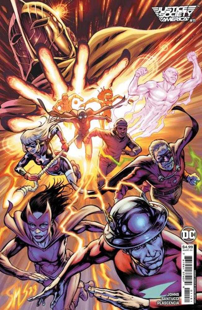 DC Comics COMIC BOOKS Justice Society Of America #11 (Of 12) Cover D Marco Santucci Card Stock Variant (Res)