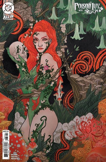 DC Comics COMIC BOOKS POISON IVY #33 CVR D INC 1:25 CATHY KWAN CARD STOCK VAR