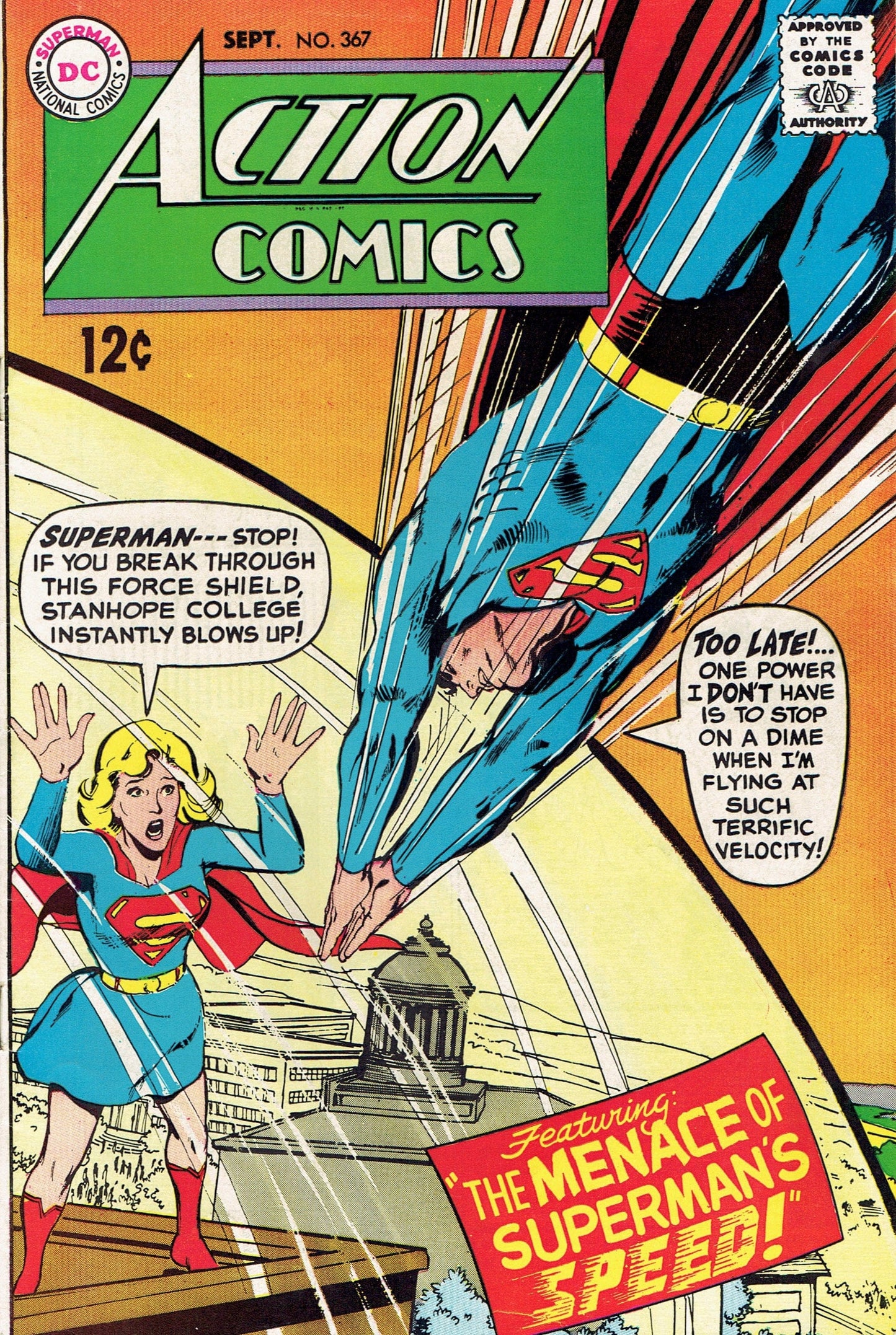 Dc Comics Comics Action Comics #367 [POOR]