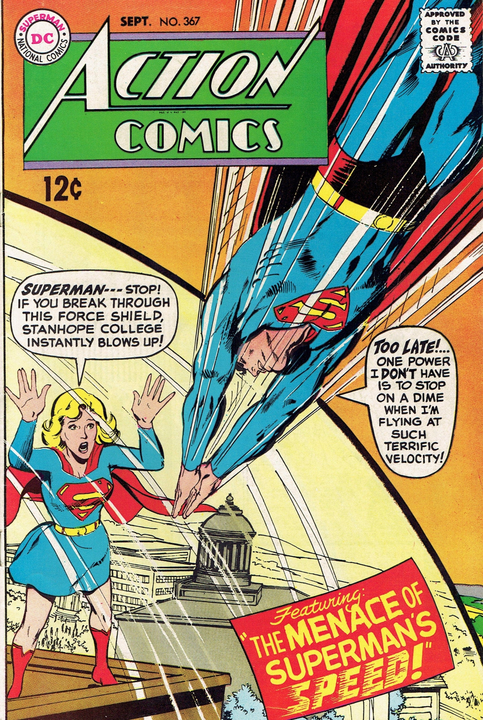 Dc Comics Comics Action Comics #367 [POOR]
