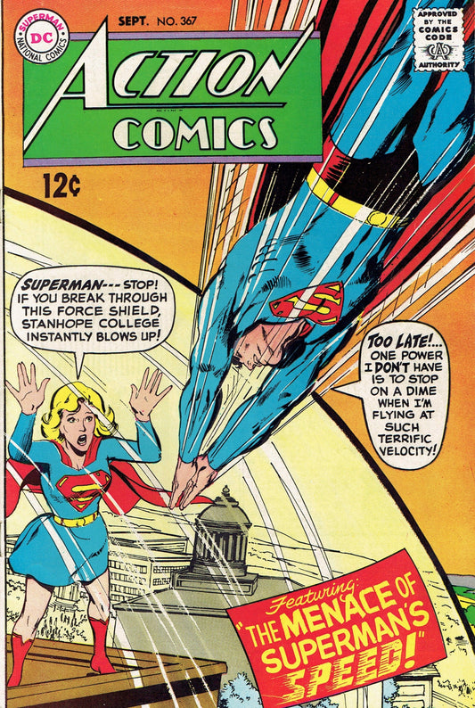 Dc Comics Comics Action Comics #367 [POOR]
