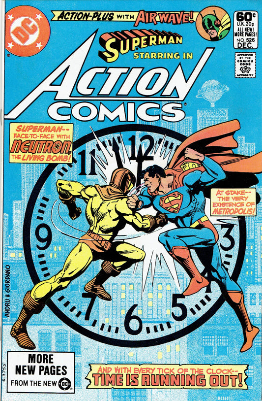 Dc Comics Comics Action Comics #526 [VG]
