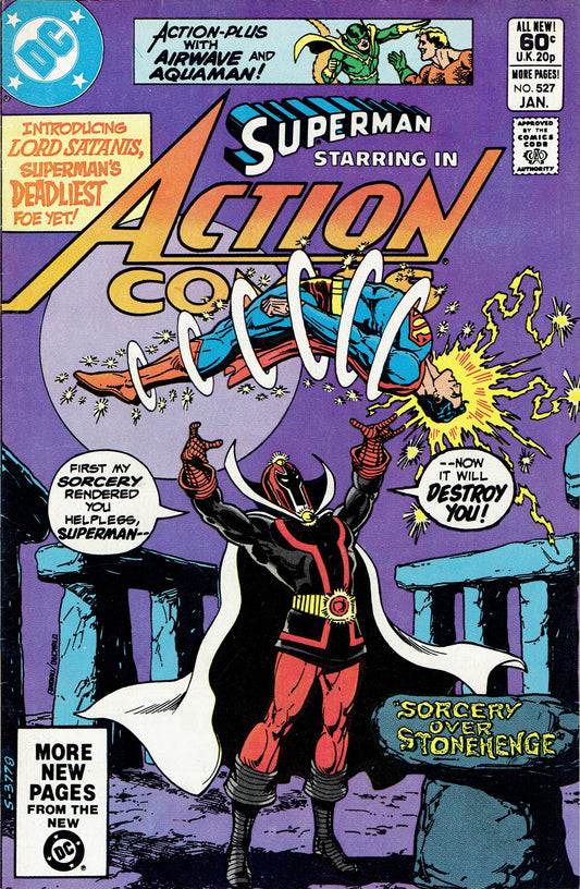 Dc Comics Comics Action Comics #527 [VG]