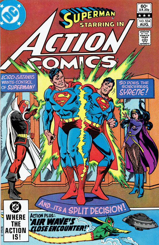Dc Comics Comics Action Comics #534 [VG]