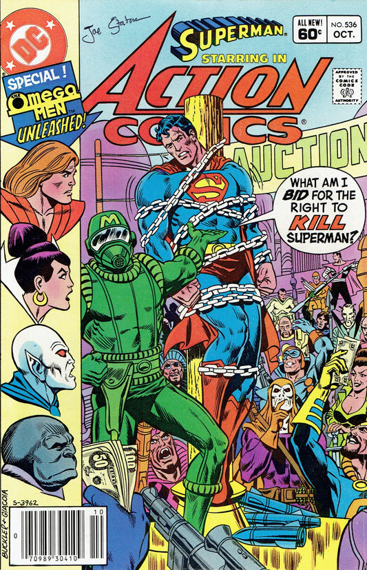 Dc Comics Comics Action Comics #536 [VG]