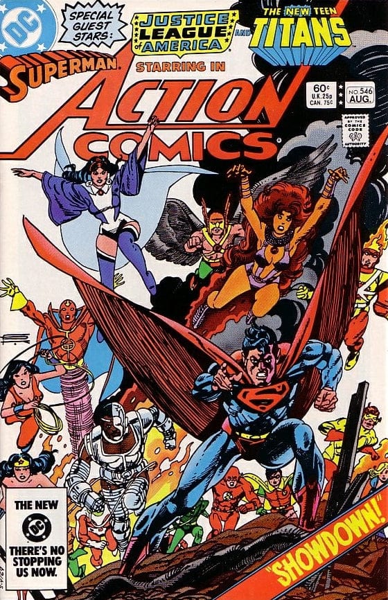 Dc Comics Comics Action Comics #546 [VG]