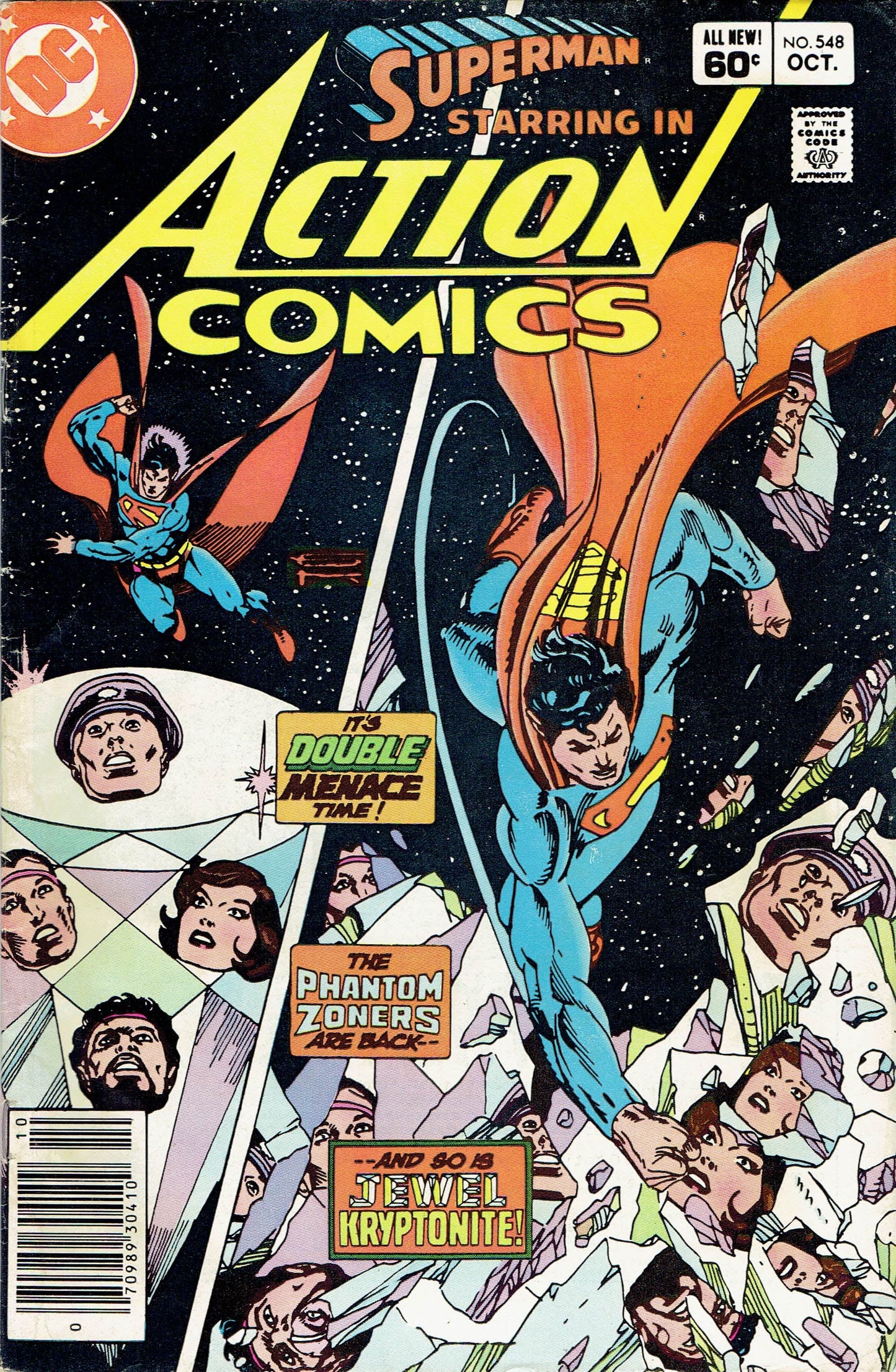 Dc Comics Comics Action Comics #548 [VG]