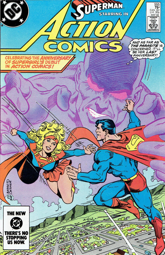 Dc Comics Comics Action Comics #555 [VG]