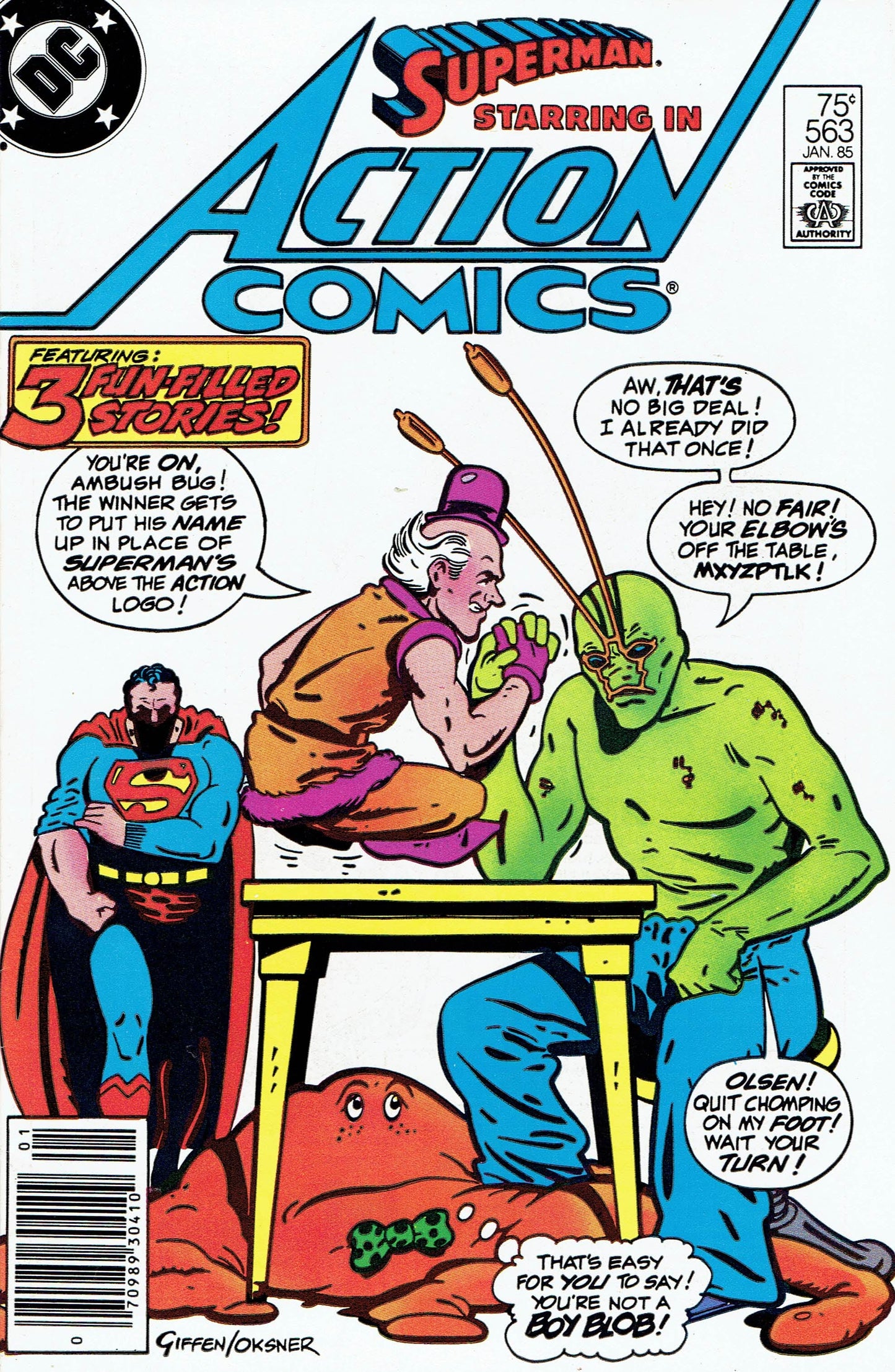 Dc Comics Comics Action Comics #563 [VG]