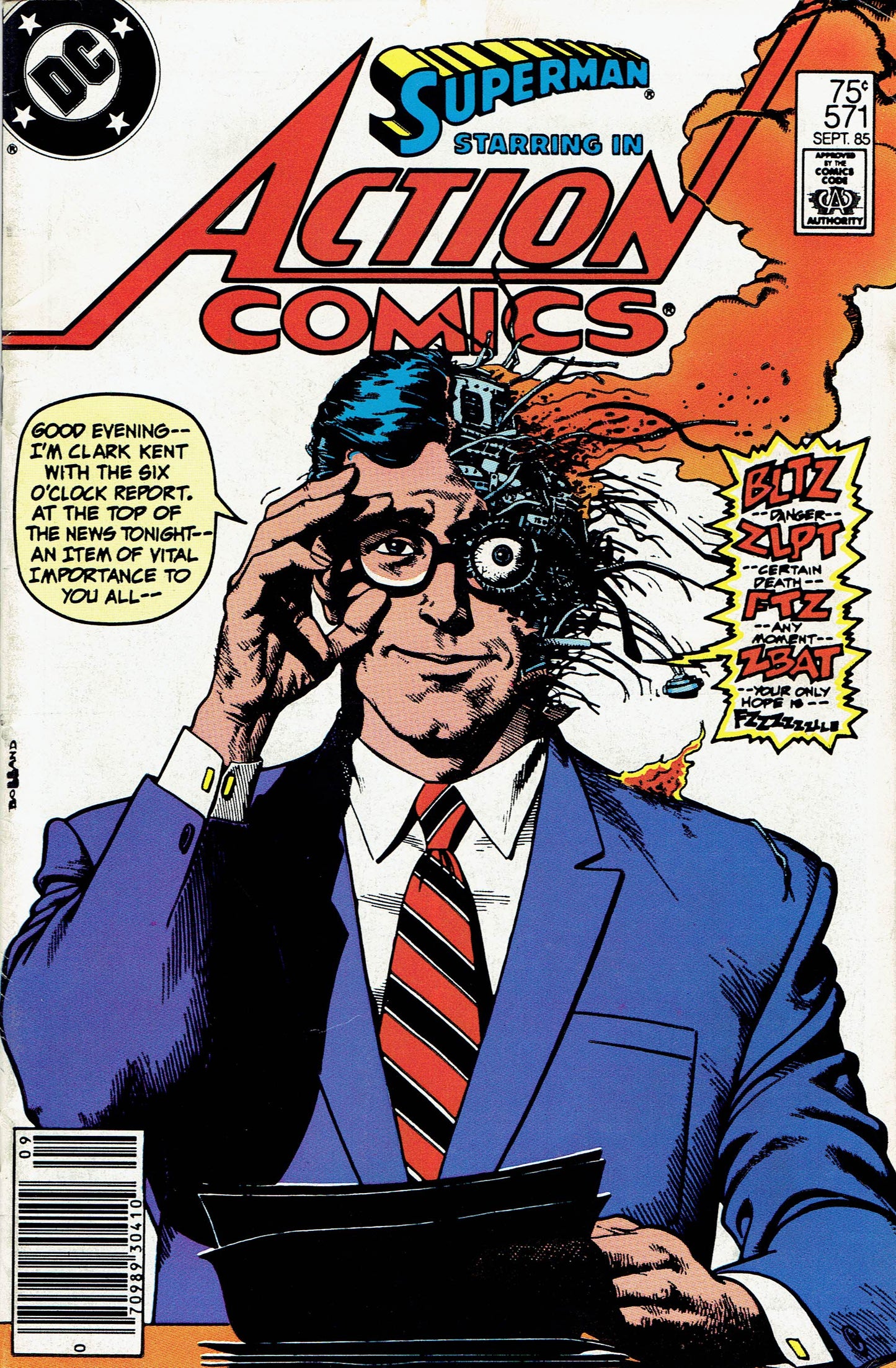 Dc Comics Comics Action Comics #571 [VG]