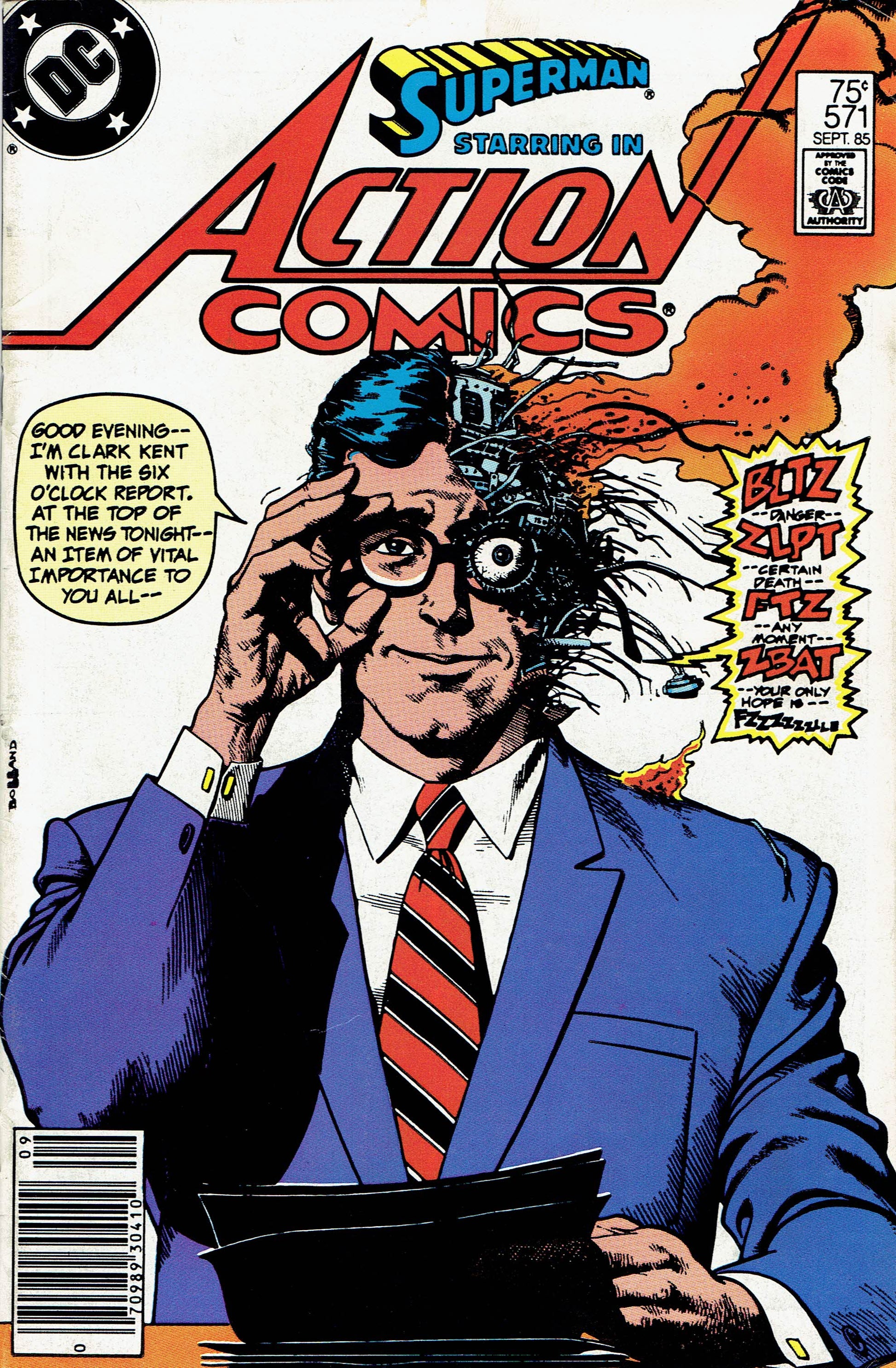 Dc Comics Comics Action Comics #571 [VG]