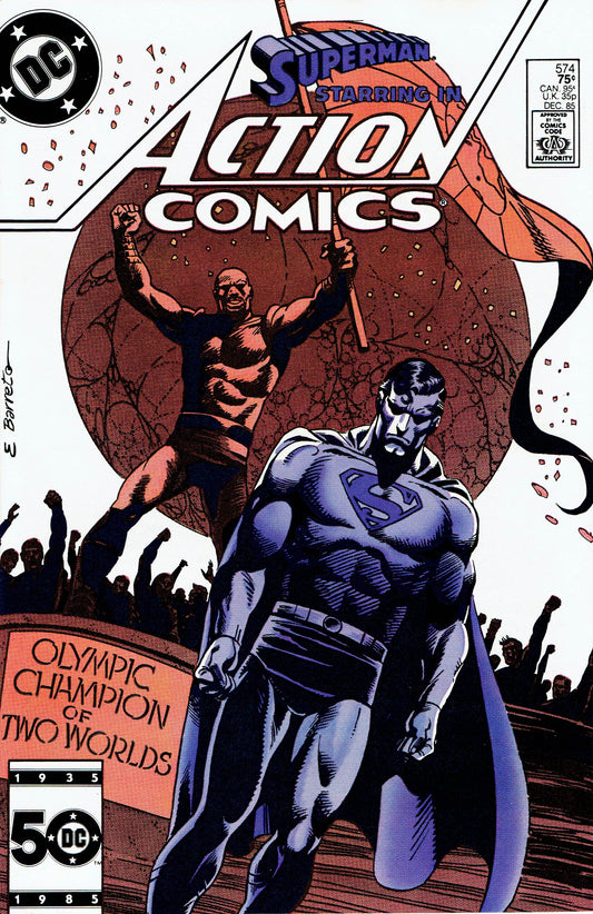 Dc Comics Comics Action Comics #574 [VG]