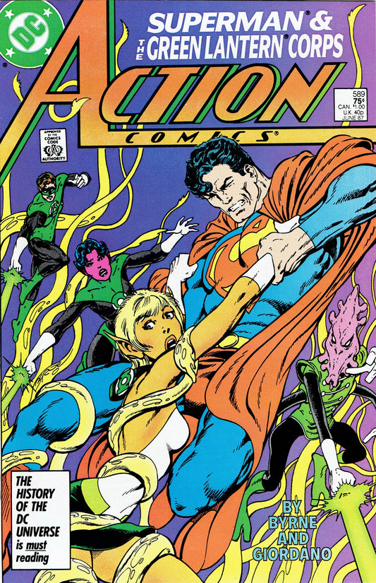 Dc Comics Comics Action Comics #589 [VG]