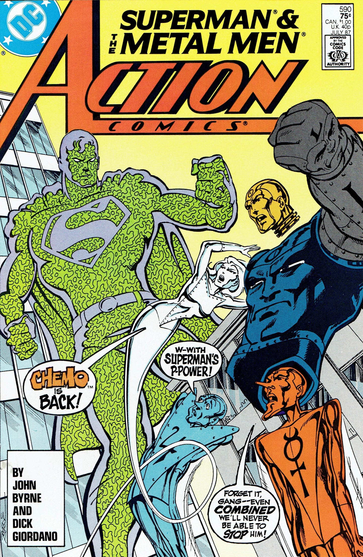 Dc Comics Comics Action Comics #590 [VG]