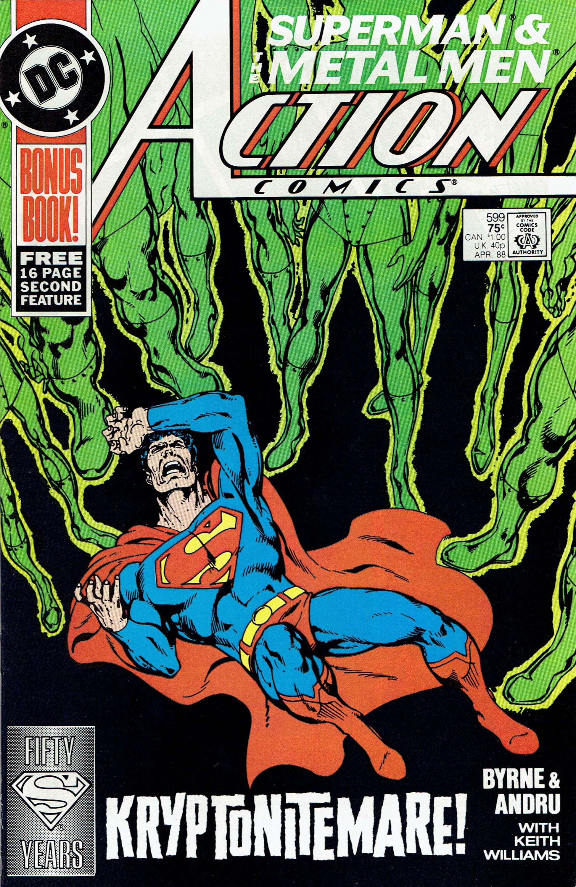 Dc Comics Comics Action Comics #599 [VG]