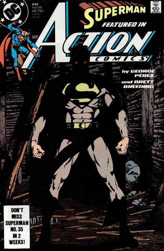 Dc Comics Comics Action Comics #644 [VG]
