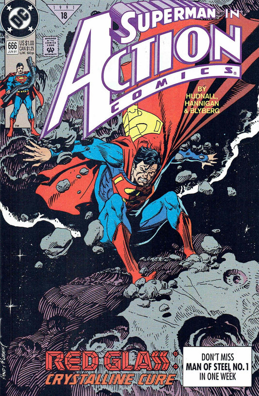 Dc Comics Comics Action Comics #666 [VG]