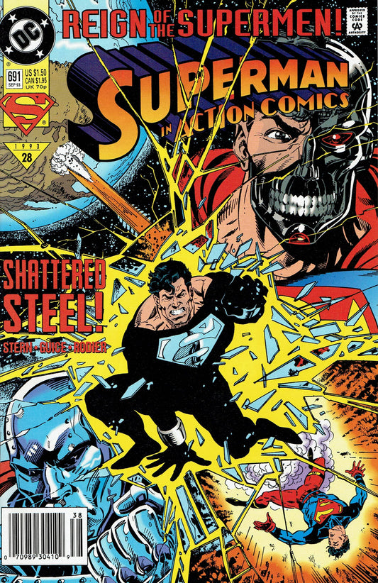 Dc Comics Comics Action Comics #691 [VG]