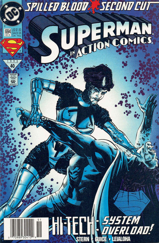 Dc Comics Comics Action Comics #694 [VG]
