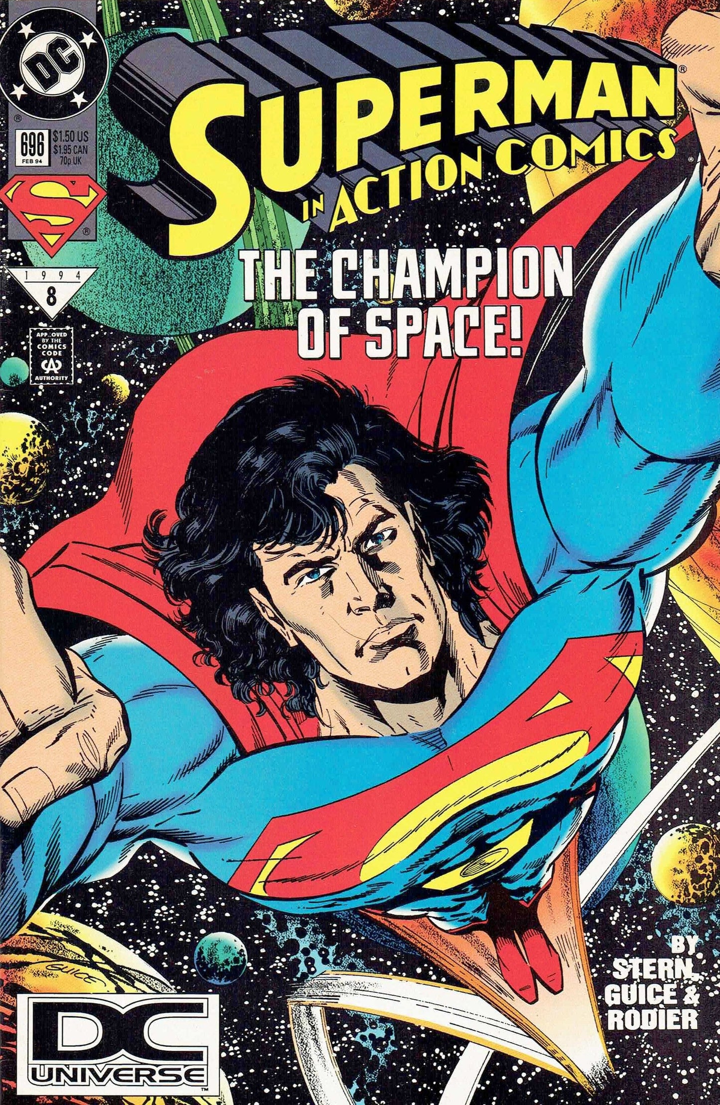 Dc Comics Comics Action Comics #696 [VG]