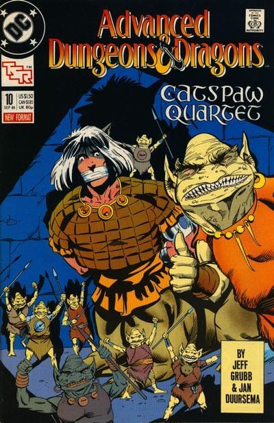 Dc Comics Comics Advanced Dungeons & Dragons #10 [FN/VF]