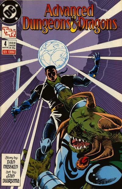 Dc Comics Comics Advanced Dungeons & Dragons #4 [FN/VF]