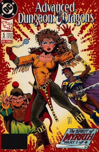 Dc Comics Comics Advanced Dungeons & Dragons #5 [FN/VF]