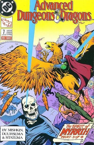 Dc Comics Comics Advanced Dungeons & Dragons #7 [FN/VF]