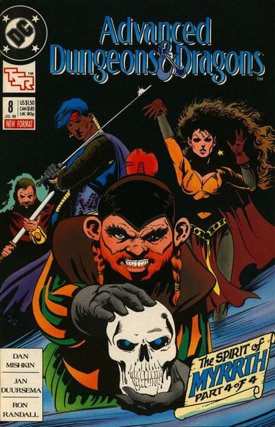 Dc Comics Comics Advanced Dungeons & Dragons #8 [FN/VF]