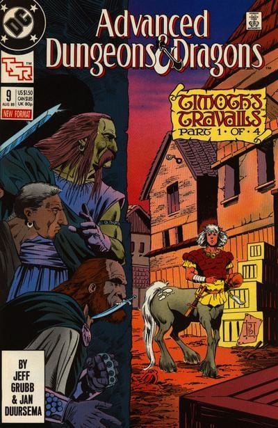 Dc Comics Comics Advanced Dungeons & Dragons #9 [FN/VF]