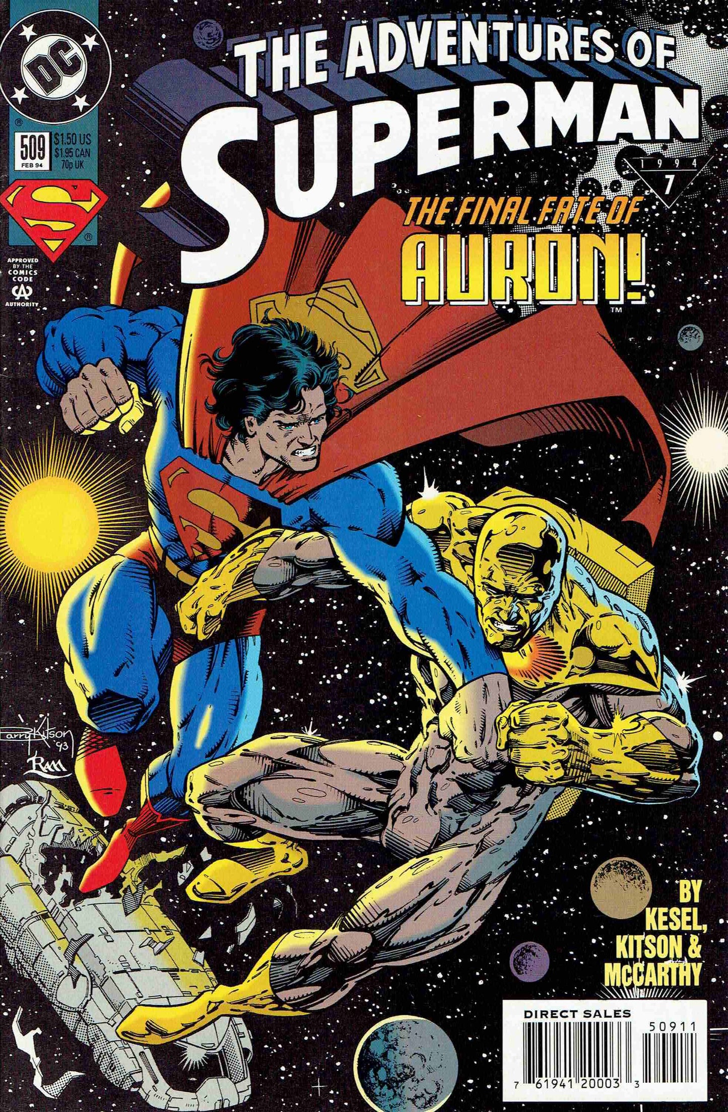 Dc Comics Comics Adventures of Superman #509 [FN/VF]