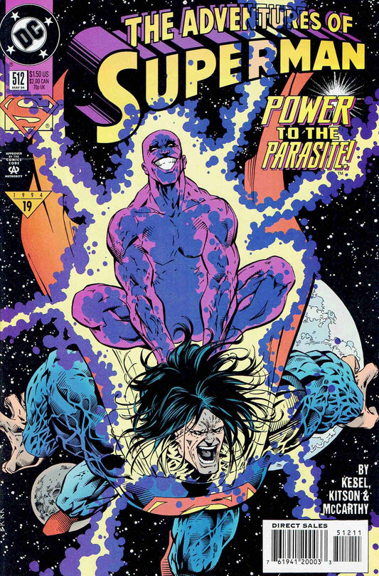 Dc Comics Comics Adventures of Superman #512 [FN/VF]