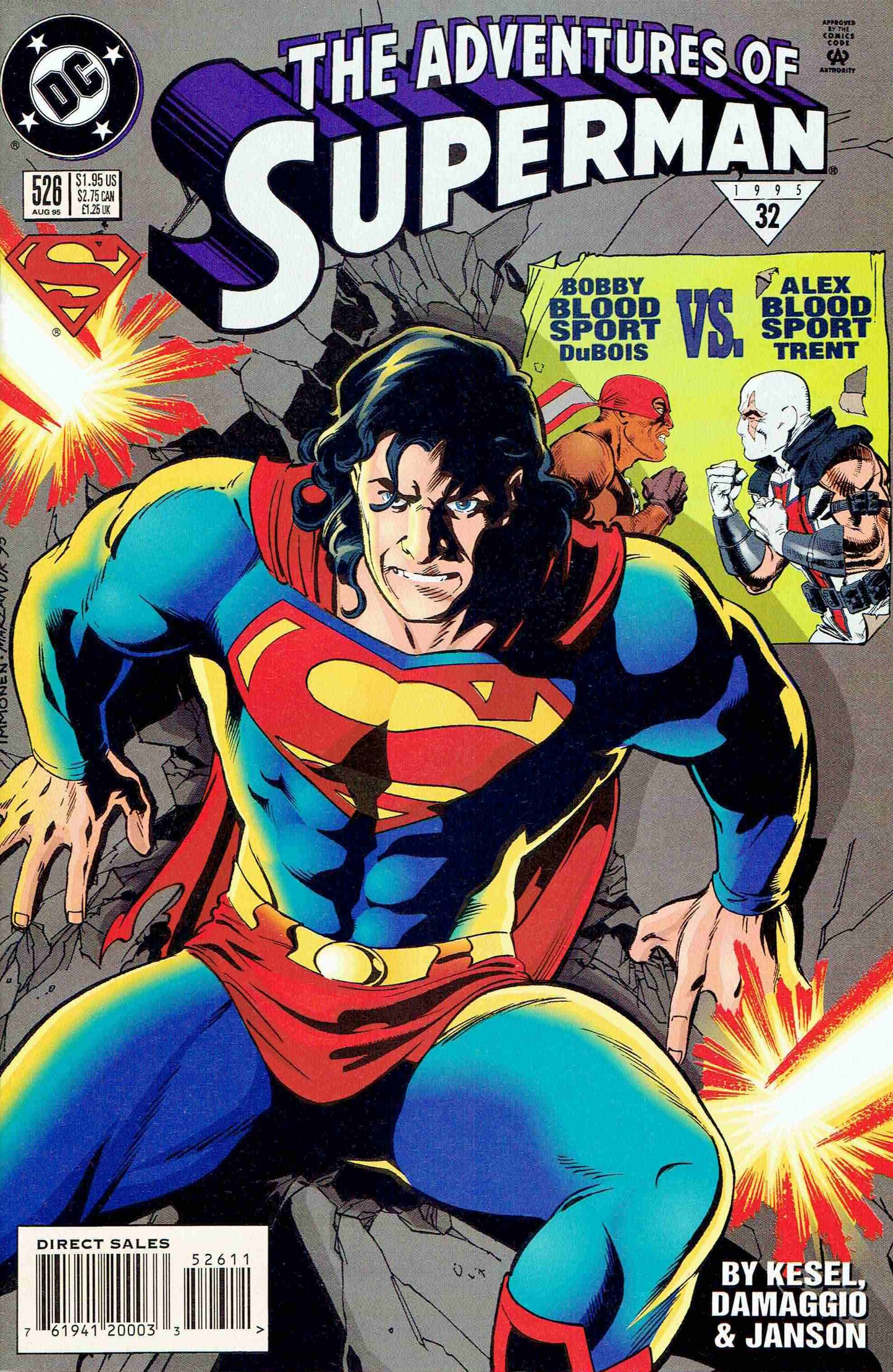 Dc Comics Comics Adventures of Superman #526 [FN/VF]
