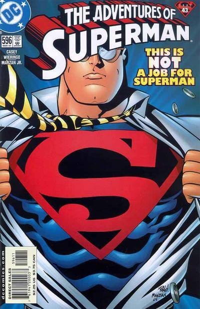 Dc Comics Comics Adventures of Superman #596 [VF]