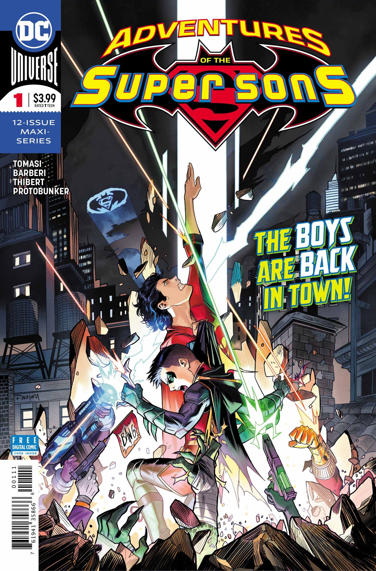 Dc Comics Comics Adventures of the Super Sons #1 [VF]