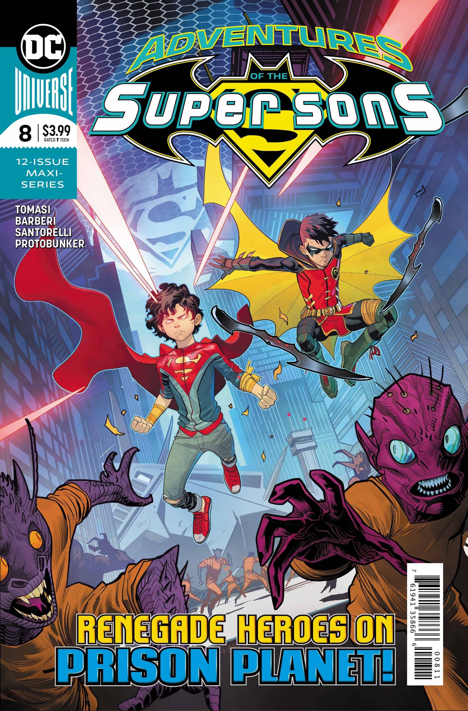Dc Comics Comics Adventures of the Super Sons #8 [VF]