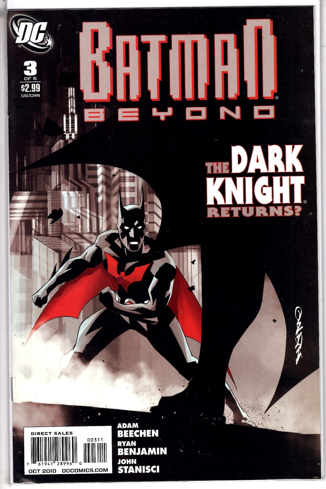 DC COMICS Comics BATMAN BEYOND #3 [VF/NM]
