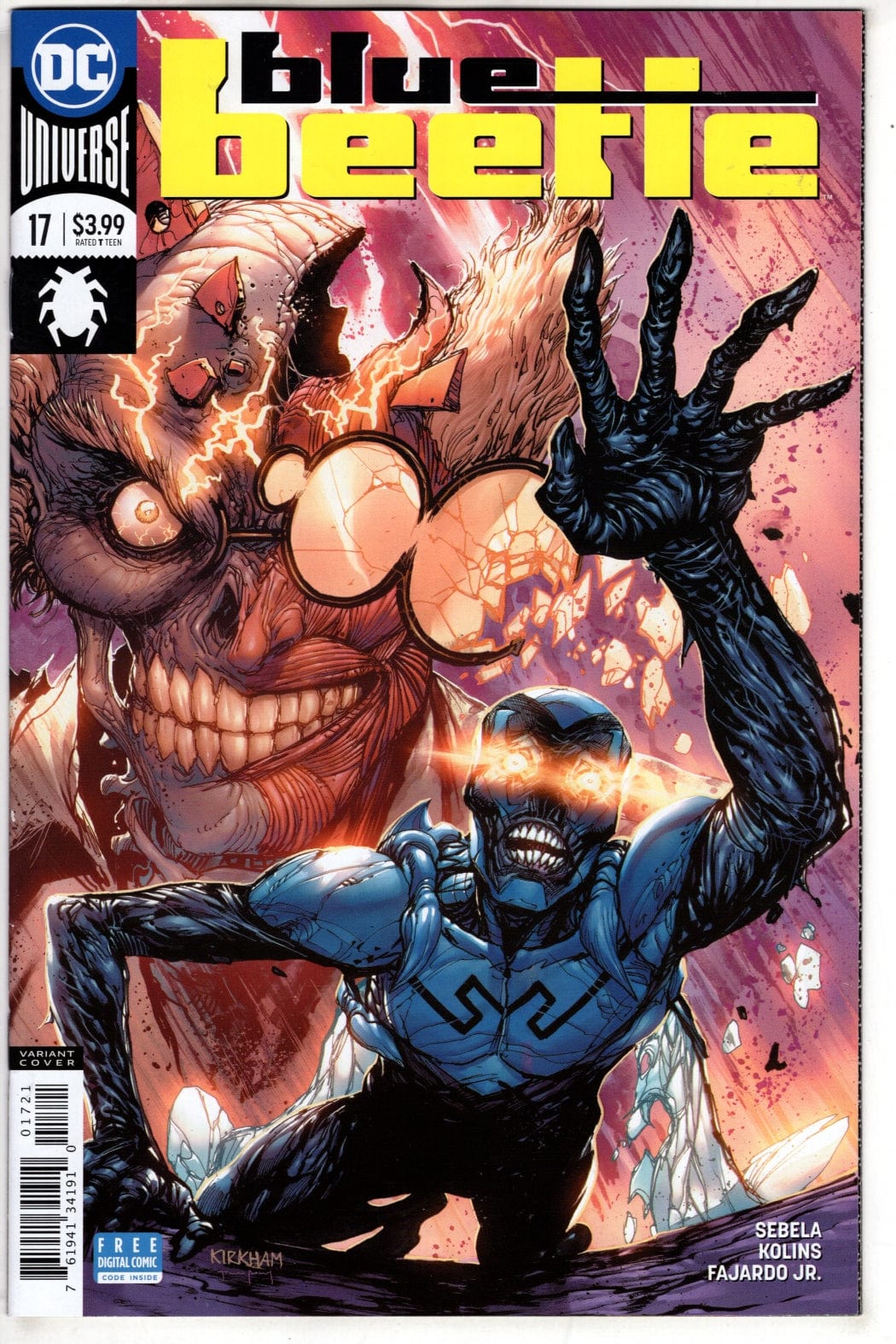 Dc Comics Comics Blue Beetle #17 CVR B