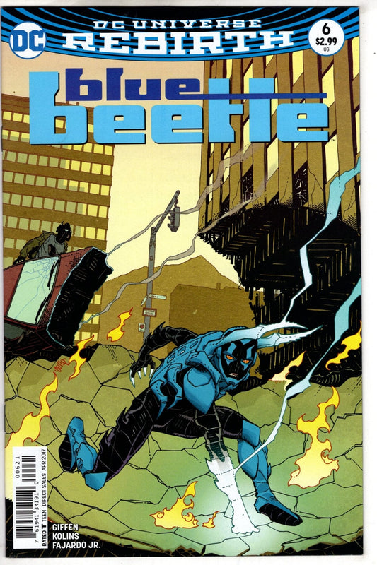 Dc Comics Comics Blue Beetle #6 CVR B