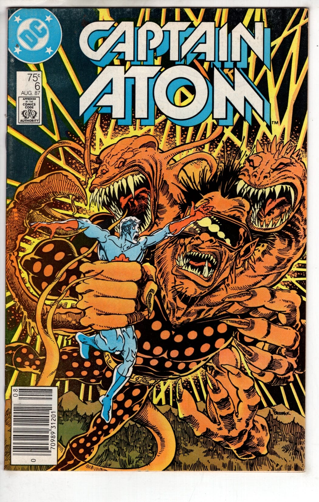 Dc Comics Comics Captain Atom #6 [VG]