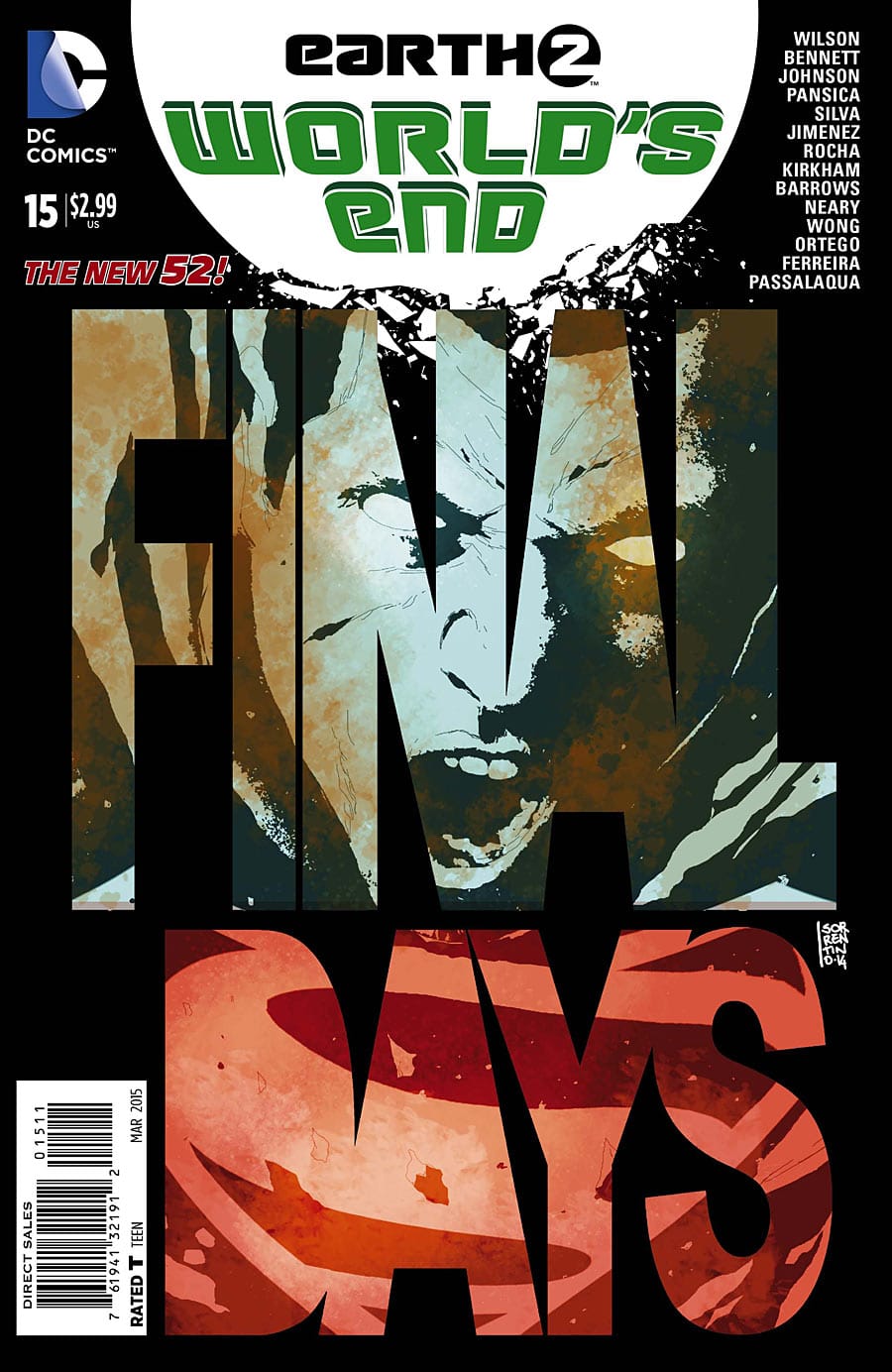 Dc Comics Comics Earth 2: World's End #15 [VF]